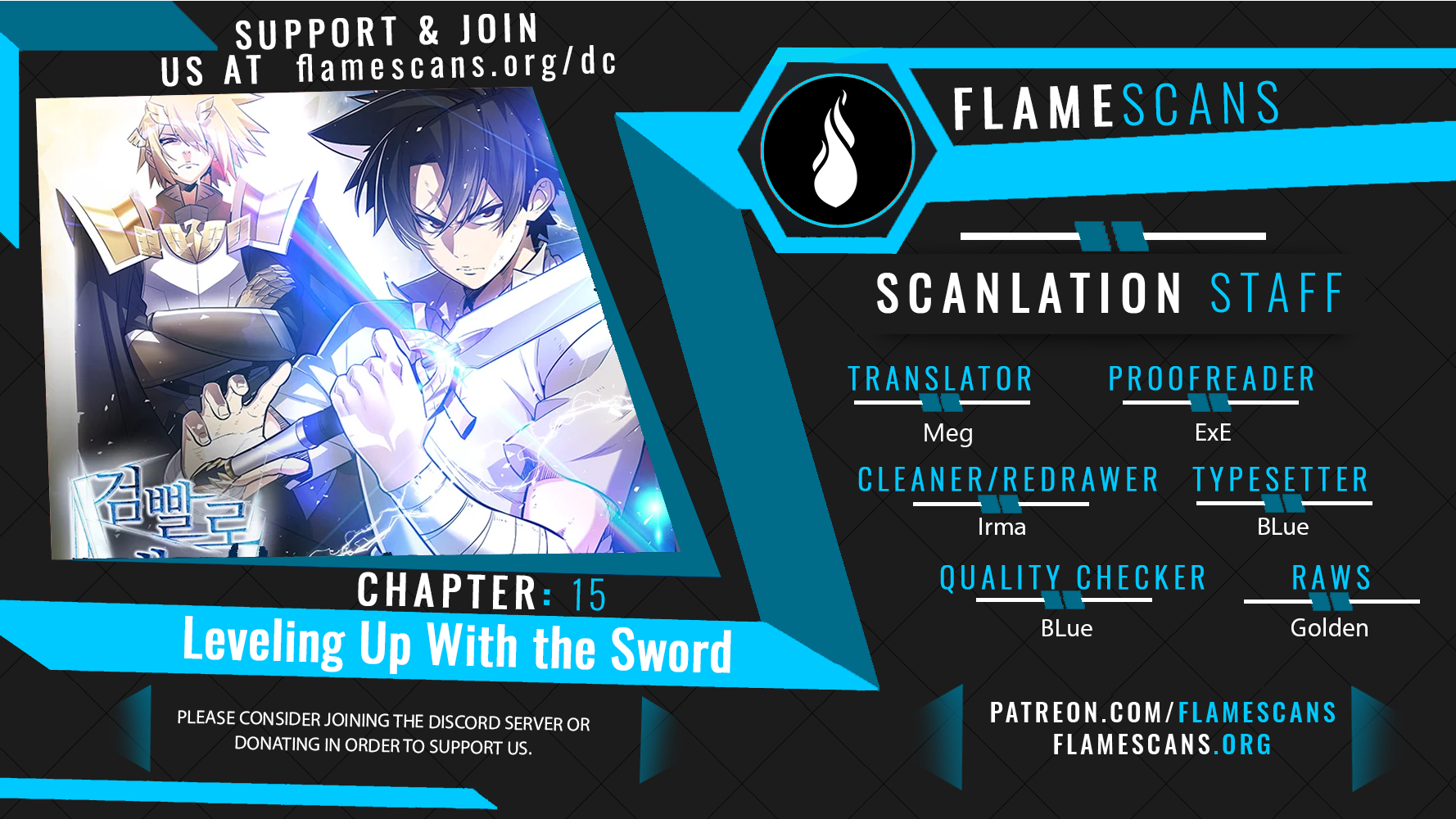 Leveling Up with The Sword Chapter 15 - Page 1