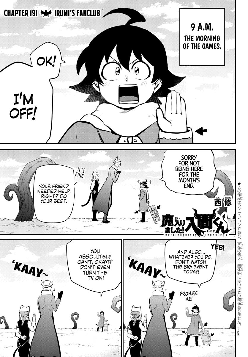 Welcome to Demon School! Iruma-kun Chapter 191 - Page 3