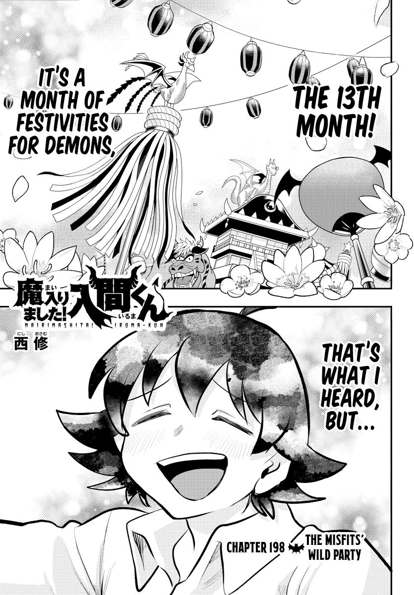 Welcome to Demon School! Iruma-kun Chapter 198 - Page 1