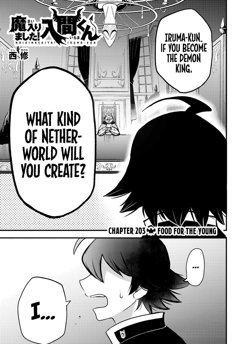 Welcome to Demon School! Iruma-kun Chapter 203 - Page 1