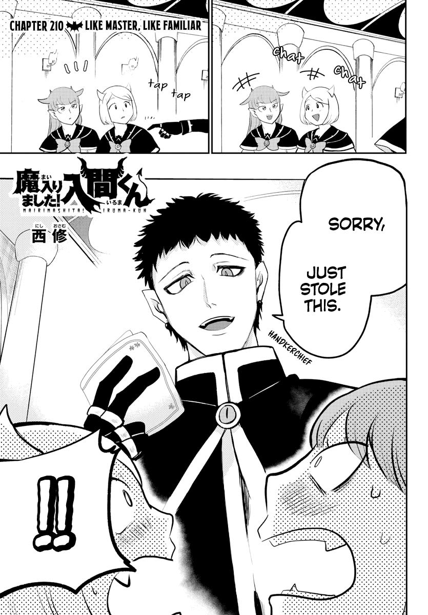 Welcome to Demon School! Iruma-kun Chapter 210 - Page 1