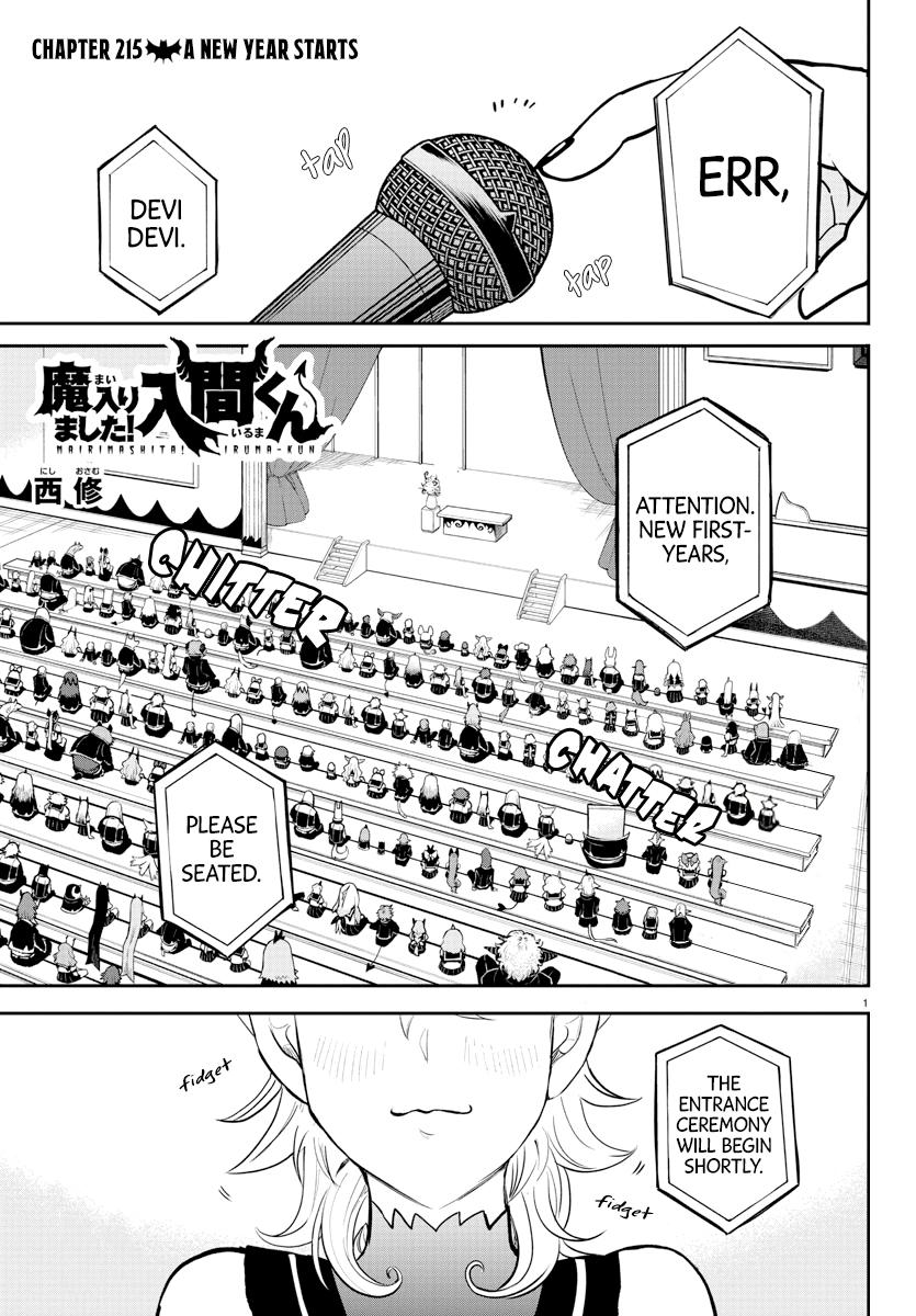 Welcome to Demon School! Iruma-kun Chapter 215 - Page 1