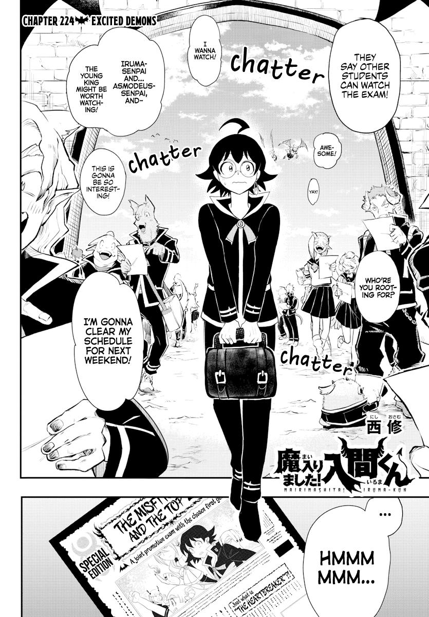 Welcome to Demon School! Iruma-kun Chapter 224 - Page 2
