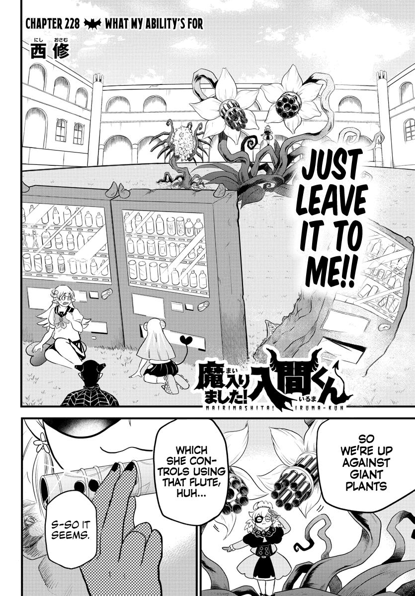 Welcome to Demon School! Iruma-kun Chapter 228 - Page 2