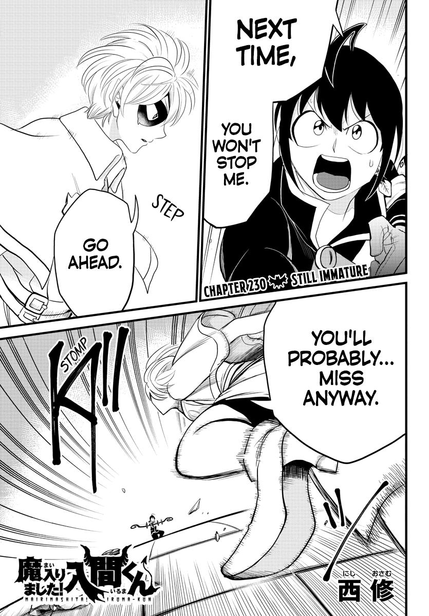 Welcome to Demon School! Iruma-kun Chapter 230 - Page 1