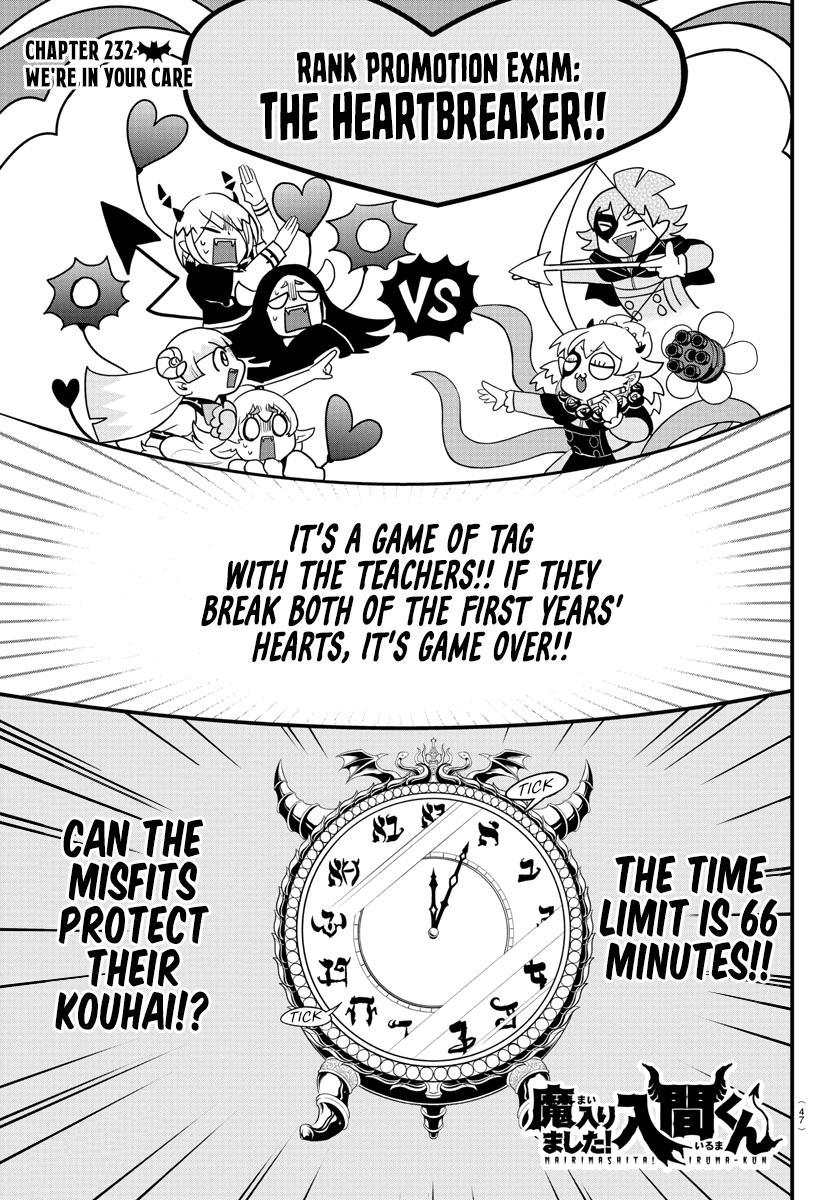 Welcome to Demon School! Iruma-kun Chapter 232 - Page 1