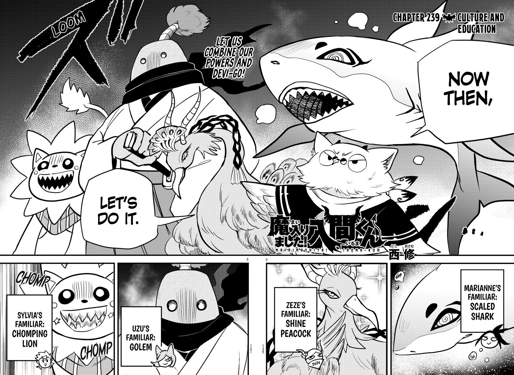 Welcome to Demon School! Iruma-kun Chapter 239 - Page 2