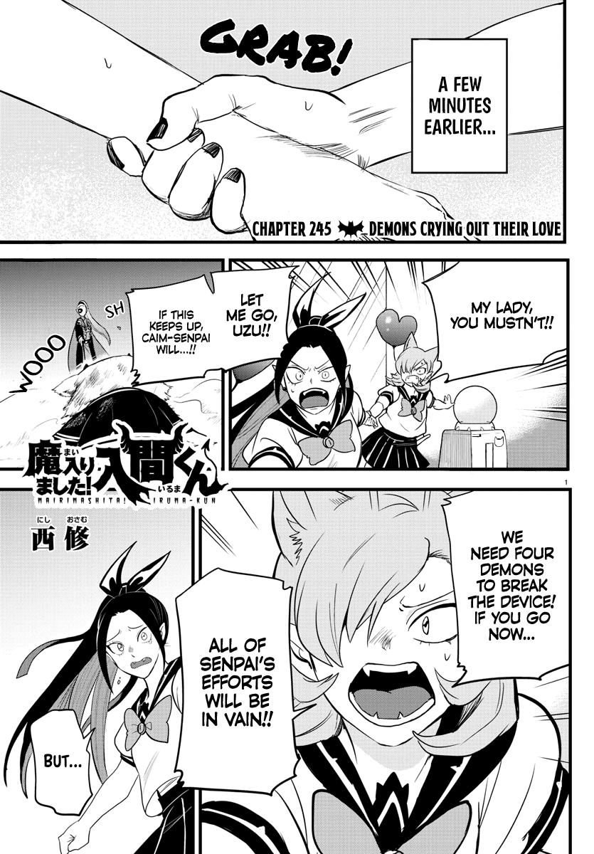 Welcome to Demon School! Iruma-kun Chapter 245 - Page 1