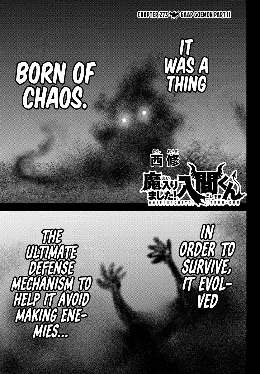 Welcome to Demon School! Iruma-kun Chapter 273 - Page 1