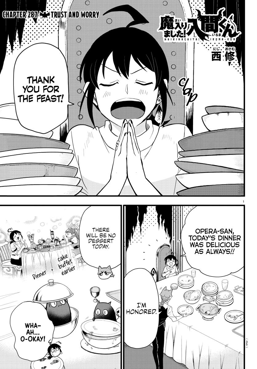 Welcome to Demon School! Iruma-kun Chapter 287 - Page 1
