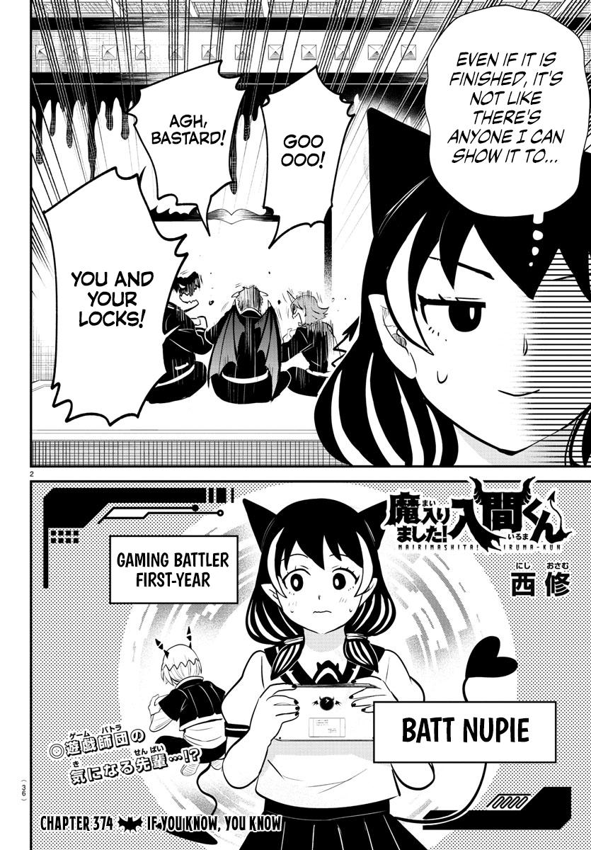 Welcome to Demon School! Iruma-kun Chapter 374 - Page 2