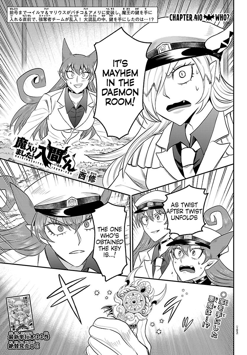 Welcome to Demon School! Iruma-kun Chapter 410 - Page 1