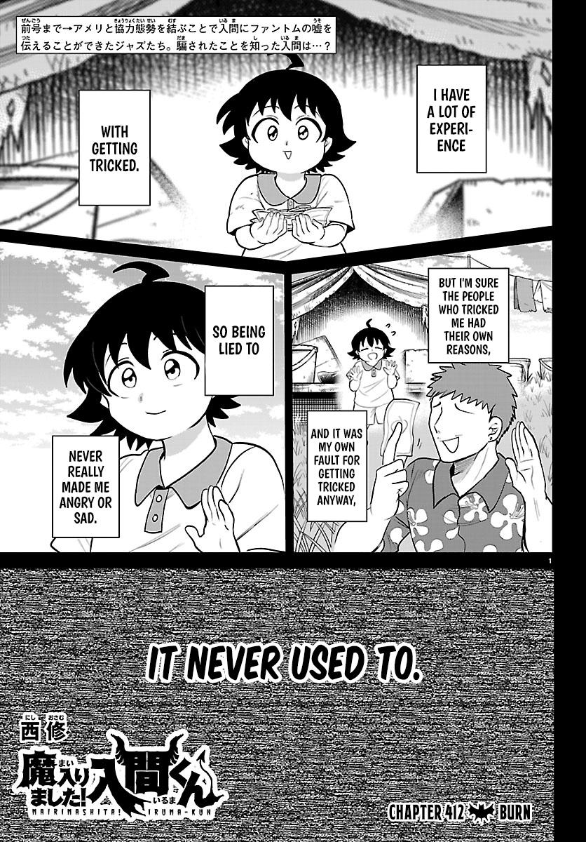 Welcome to Demon School! Iruma-kun Chapter 412 - Page 1
