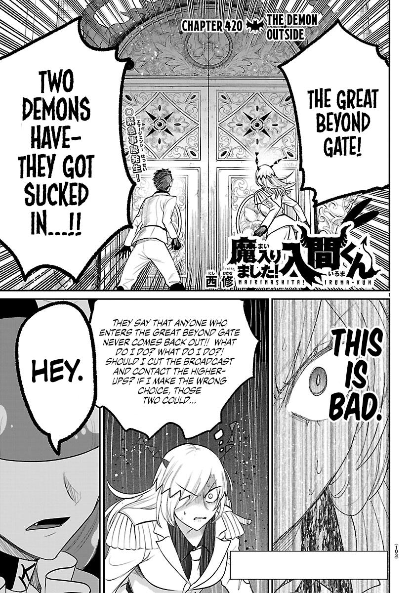 Welcome to Demon School! Iruma-kun Chapter 420 - Page 1