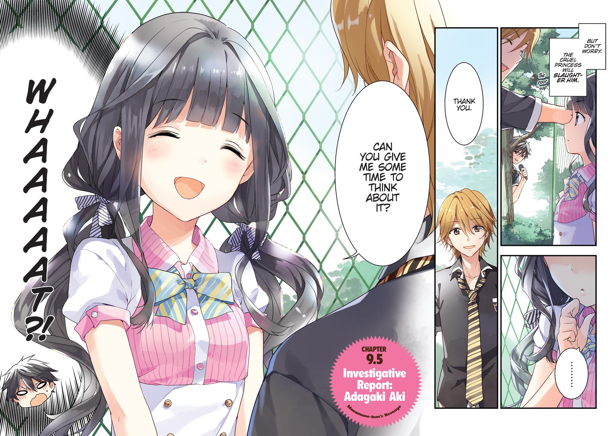 Masamune-kun's Revenge Chapter 9.5 - Page 3
