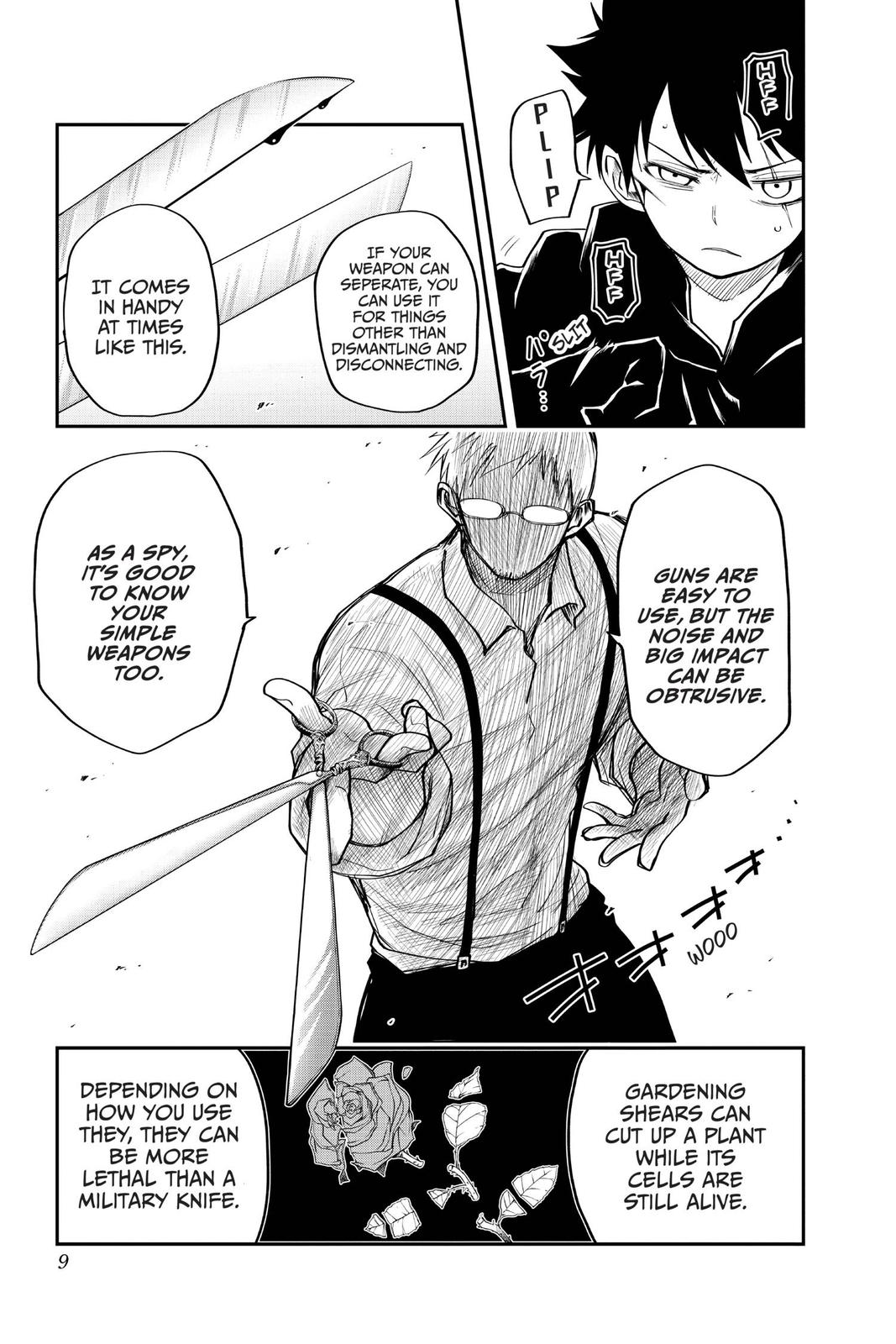 Mission: Yozakura Family Chapter 8 - Page 9