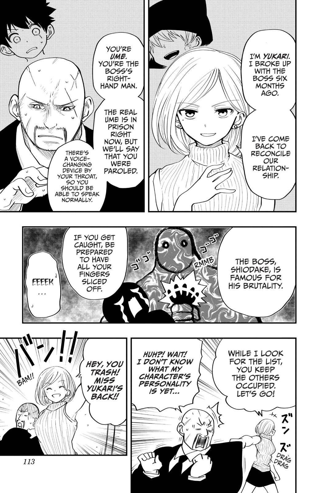 Mission: Yozakura Family Chapter 13 - Page 7
