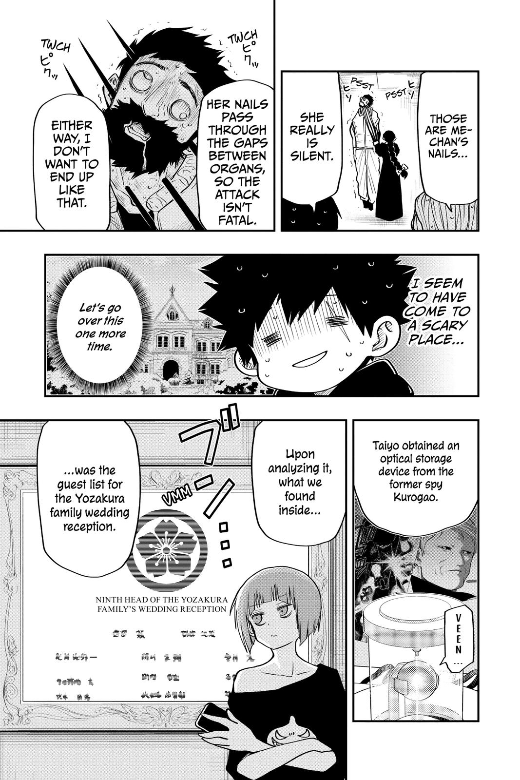Mission: Yozakura Family Chapter 35 - Page 9