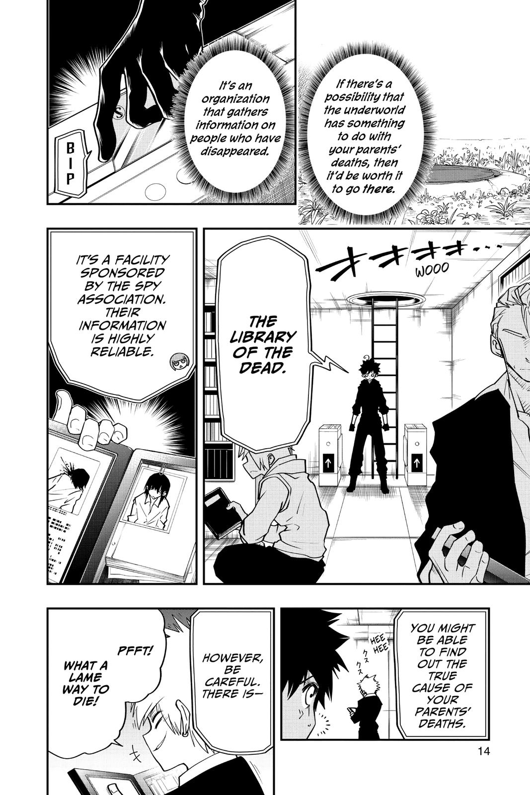 Mission: Yozakura Family Chapter 35 - Page 14