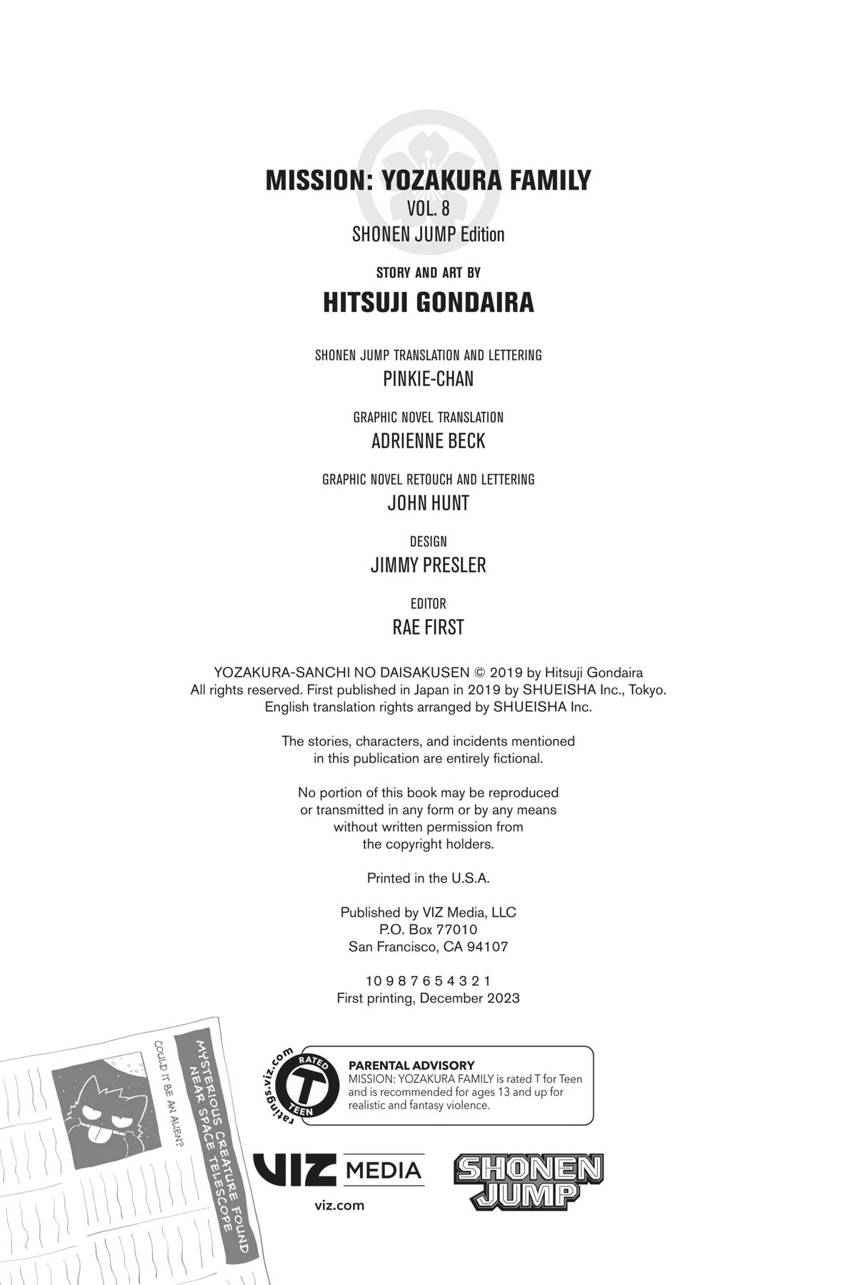 Mission: Yozakura Family Chapter 62 - Page 3