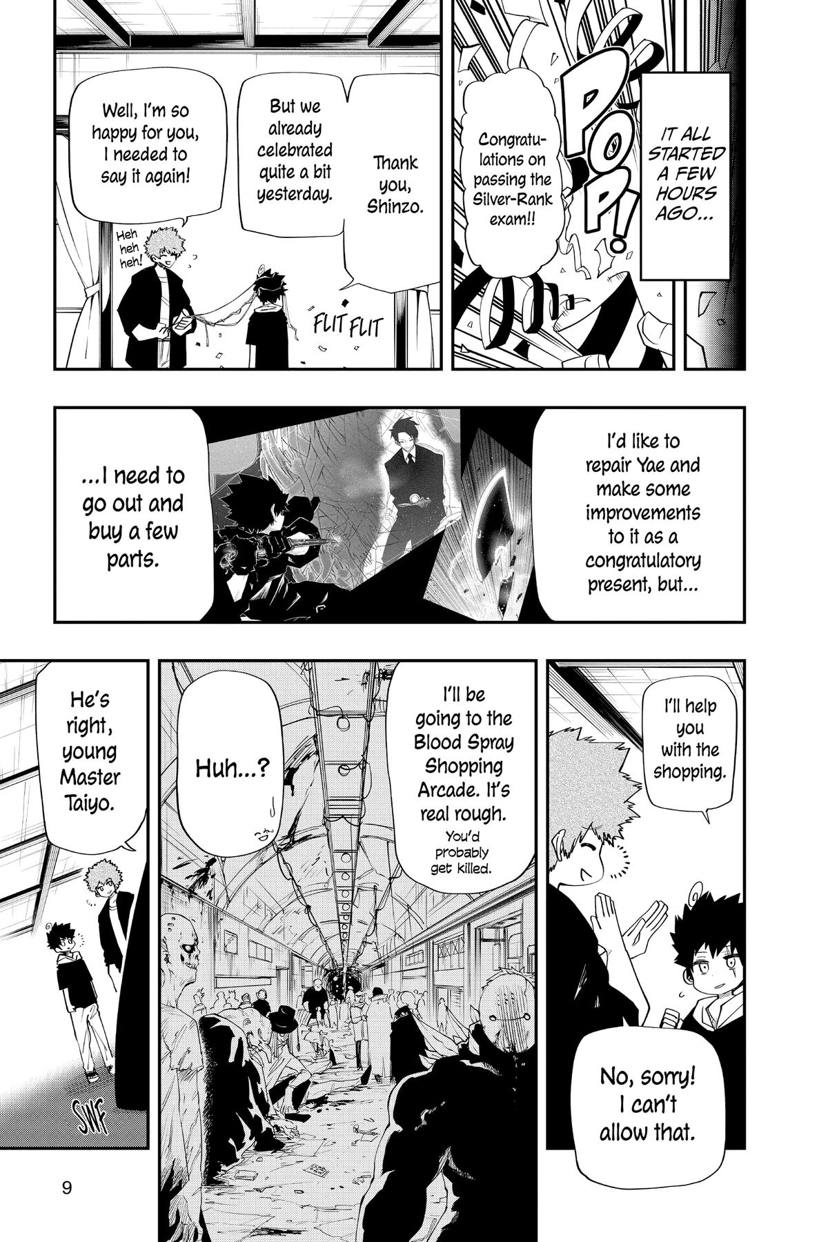 Mission: Yozakura Family Chapter 98 - Page 9