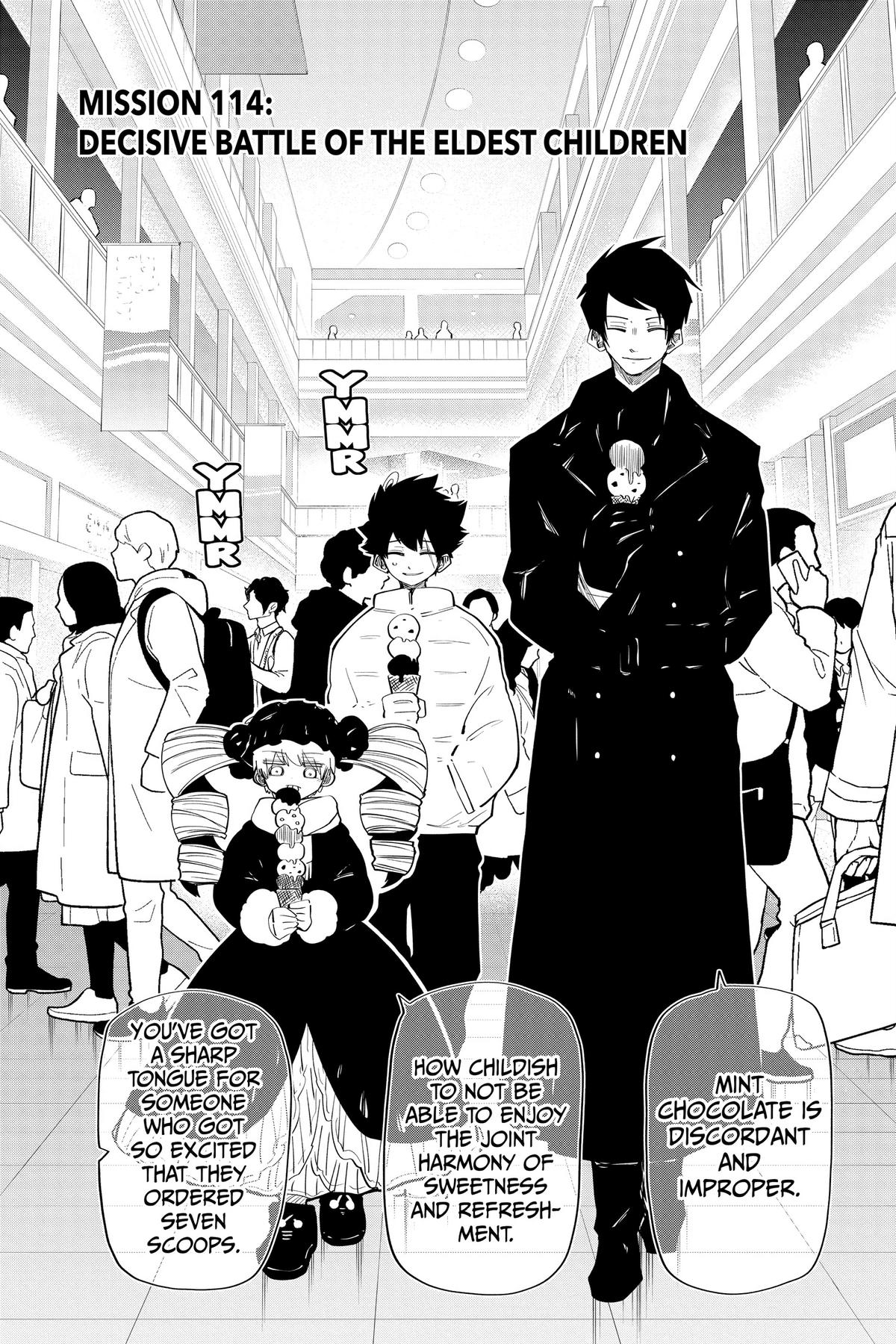 Mission: Yozakura Family Chapter 114 - Page 1