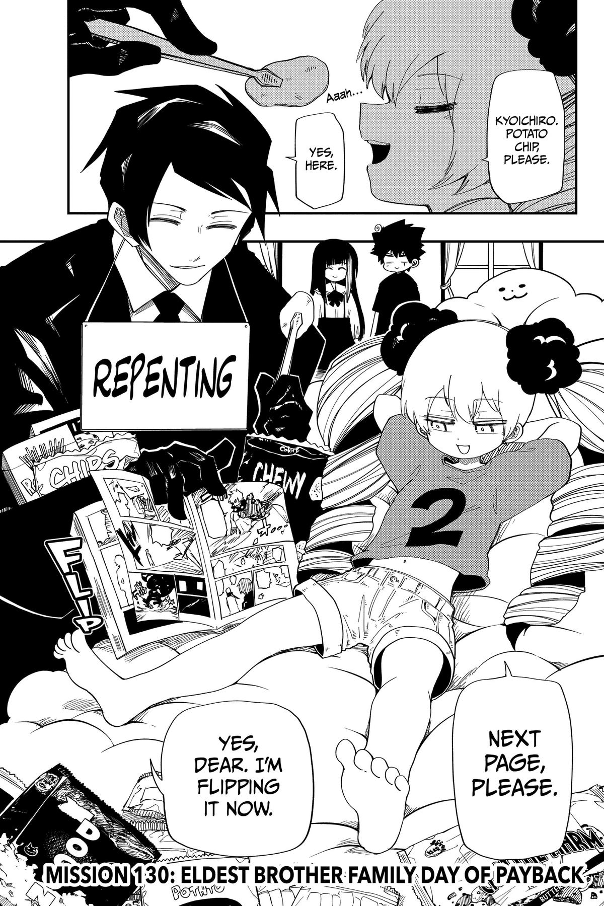 Mission: Yozakura Family Chapter 130 - Page 1