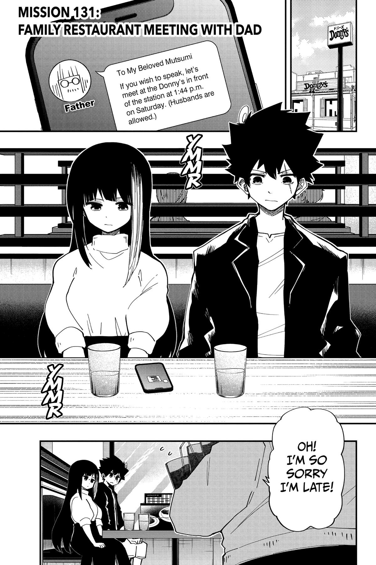 Mission: Yozakura Family Chapter 131 - Page 1