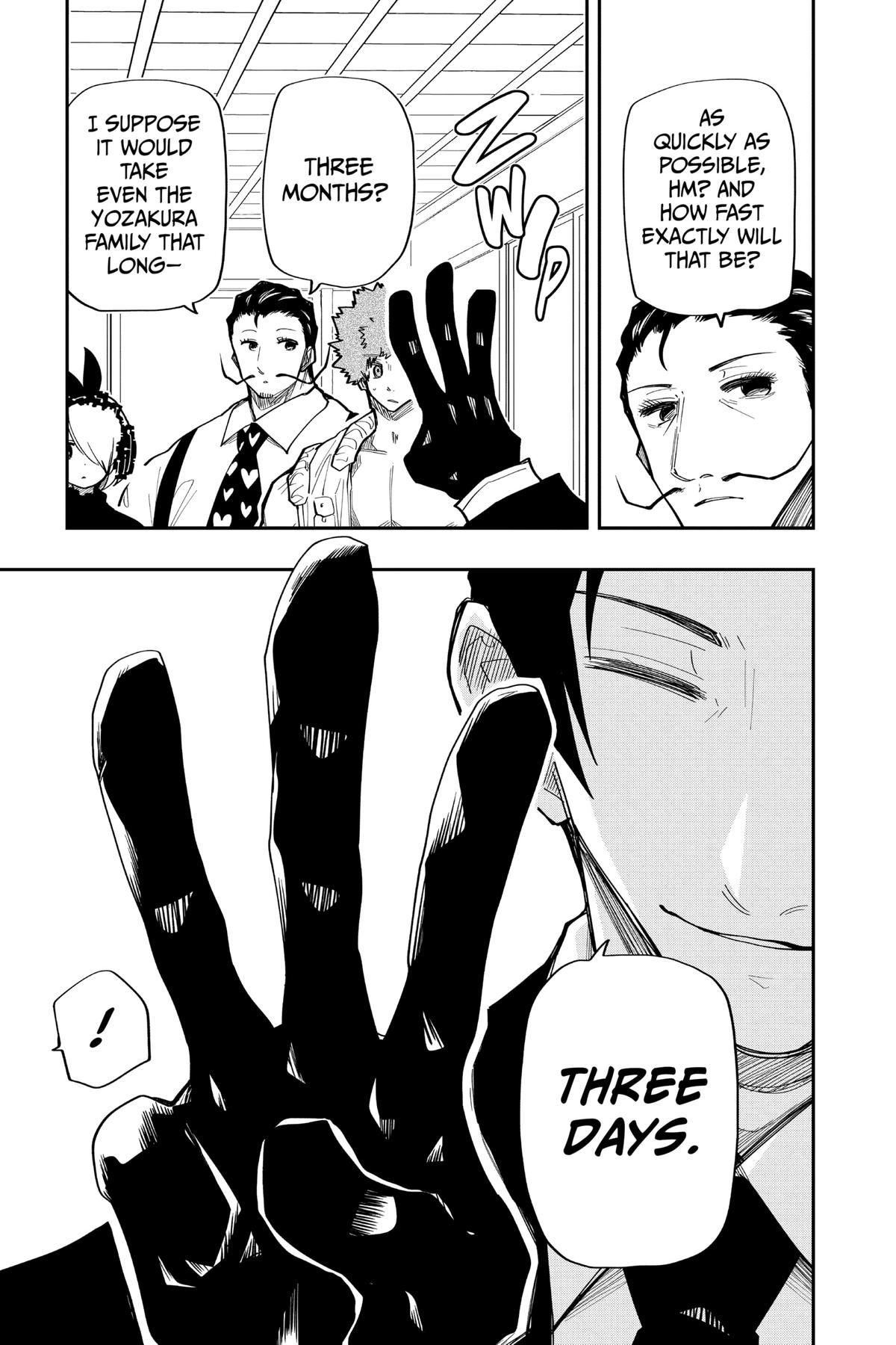 Mission: Yozakura Family Chapter 136 - Page 13