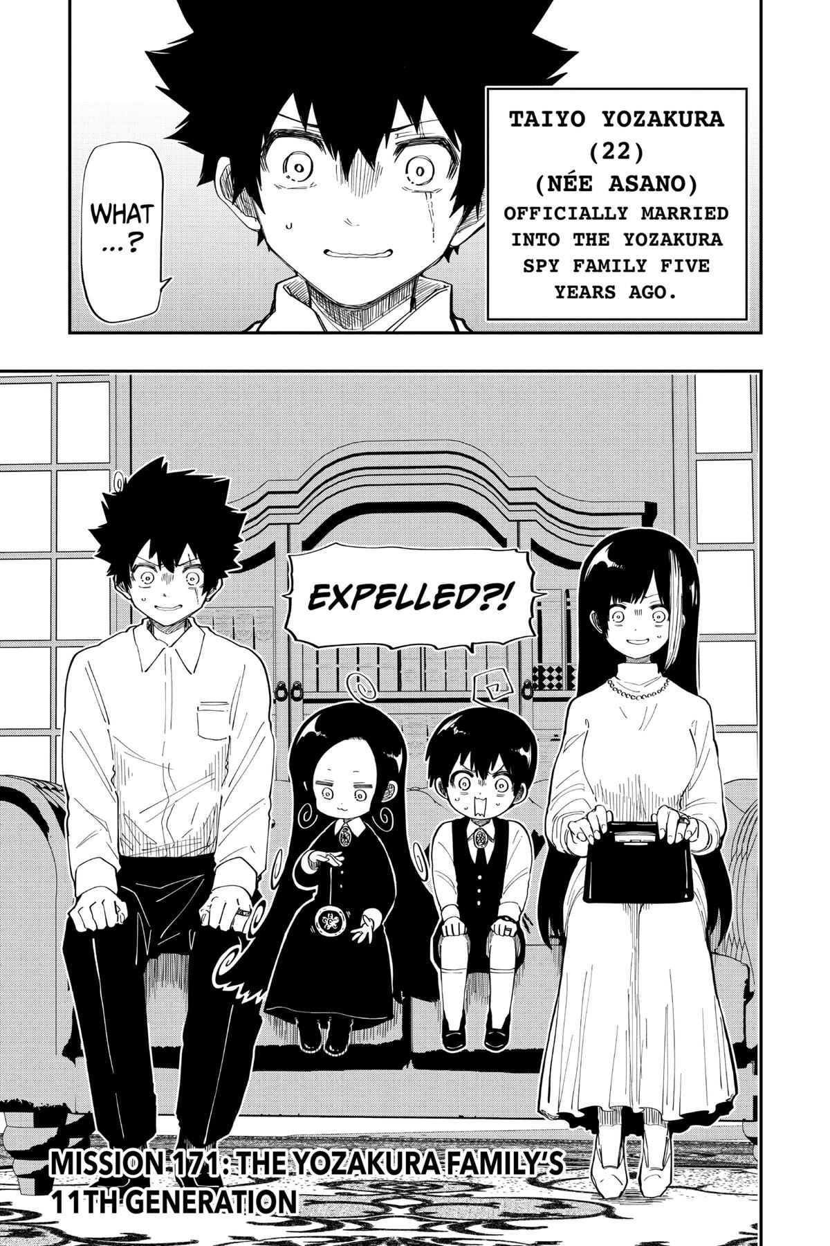 Mission: Yozakura Family Chapter 171 - Page 1