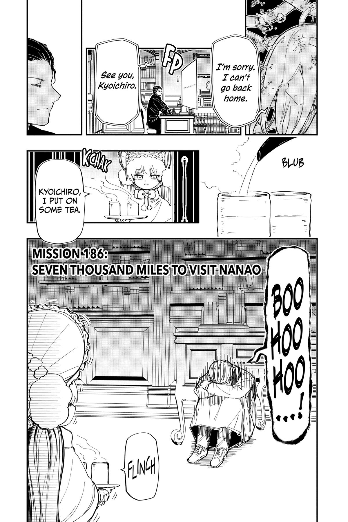 Mission: Yozakura Family Chapter 186 - Page 1