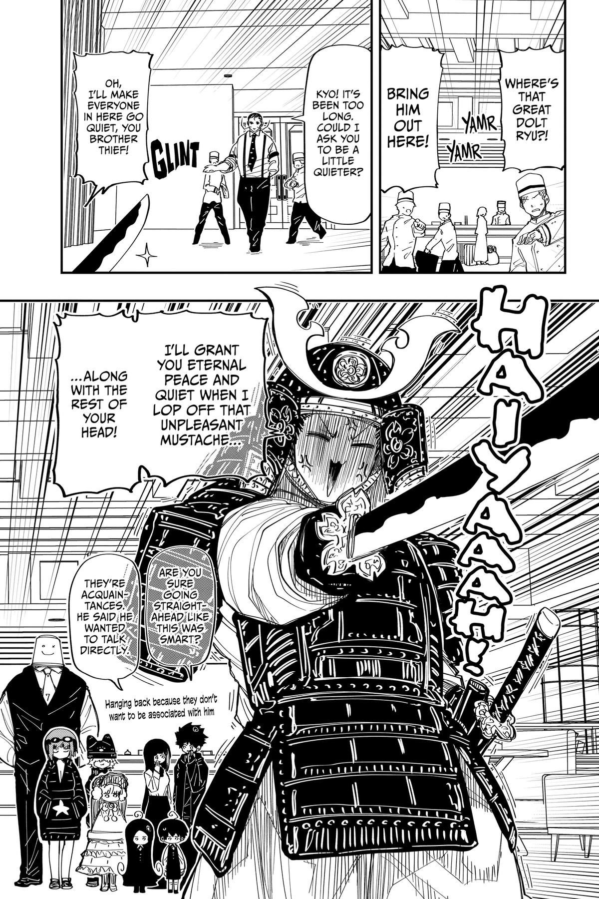 Mission: Yozakura Family Chapter 195 - Page 9