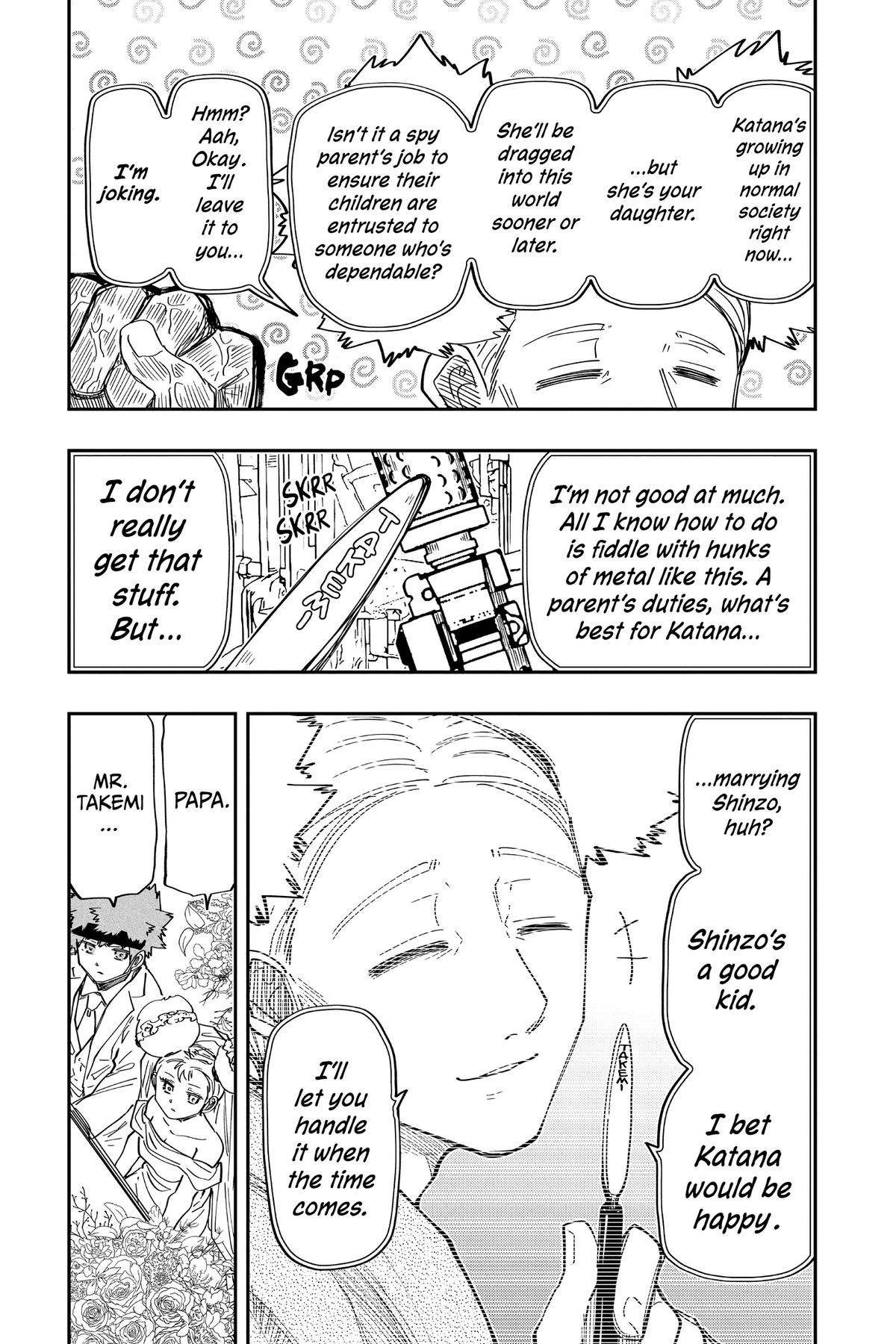 Mission: Yozakura Family Chapter 197 - Page 11