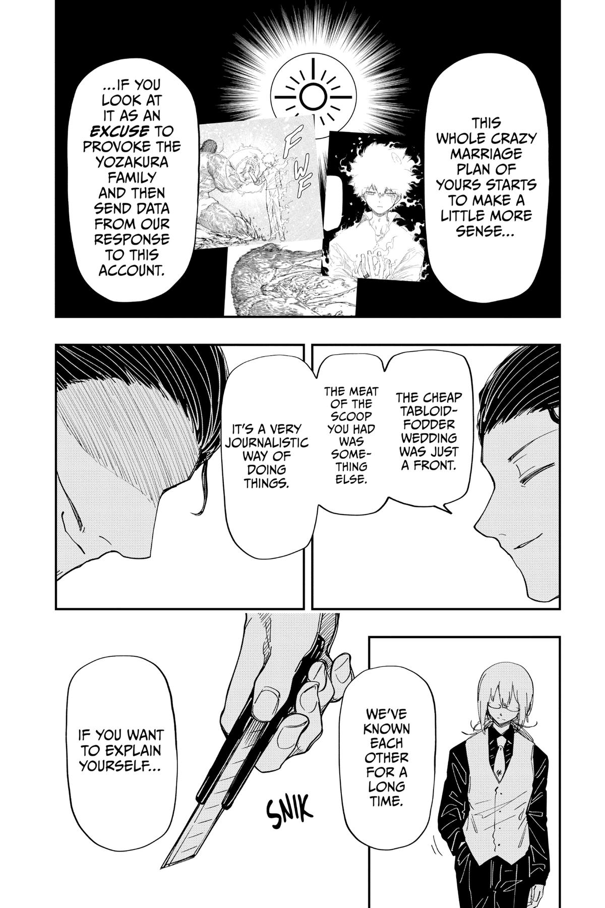 Mission: Yozakura Family Chapter 201 - Page 12