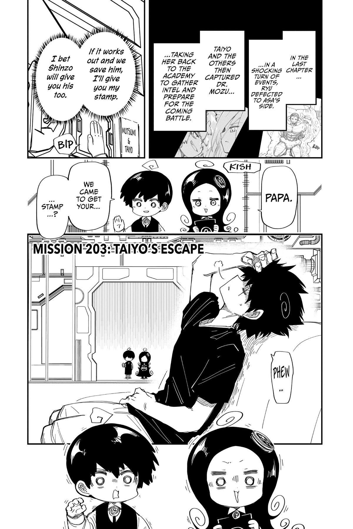 Mission: Yozakura Family Chapter 203 - Page 1