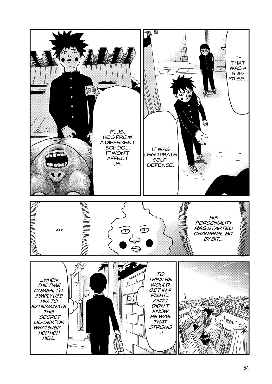 Mob Psycho 100 Chapter 28 - Page 4