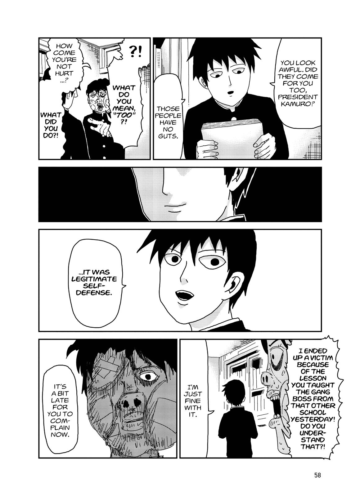 Mob Psycho 100 Chapter 28 - Page 8