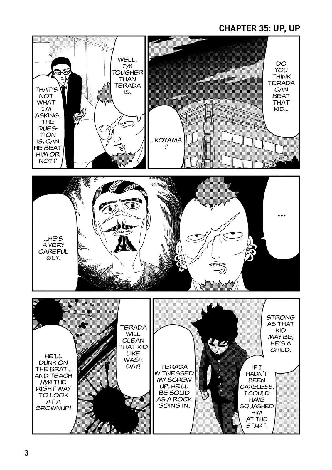 Mob Psycho 100 Chapter 35 - Page 4