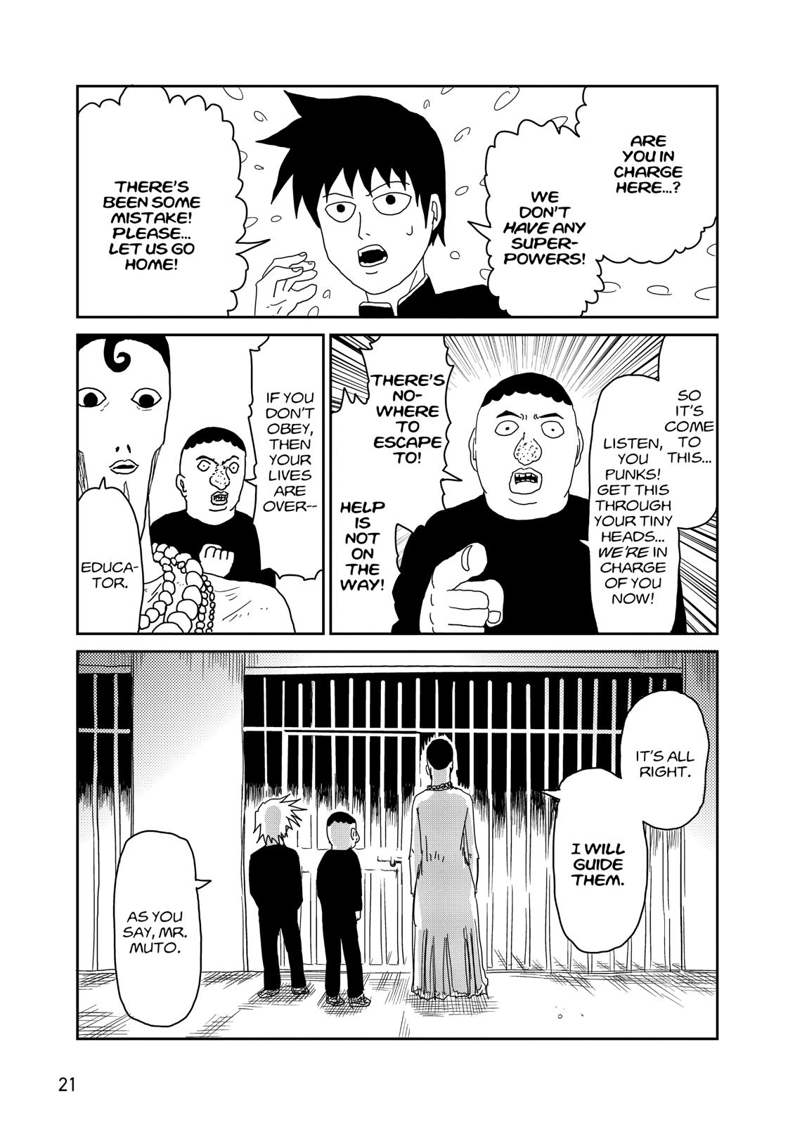 Mob Psycho 100 Chapter 36 - Page 3