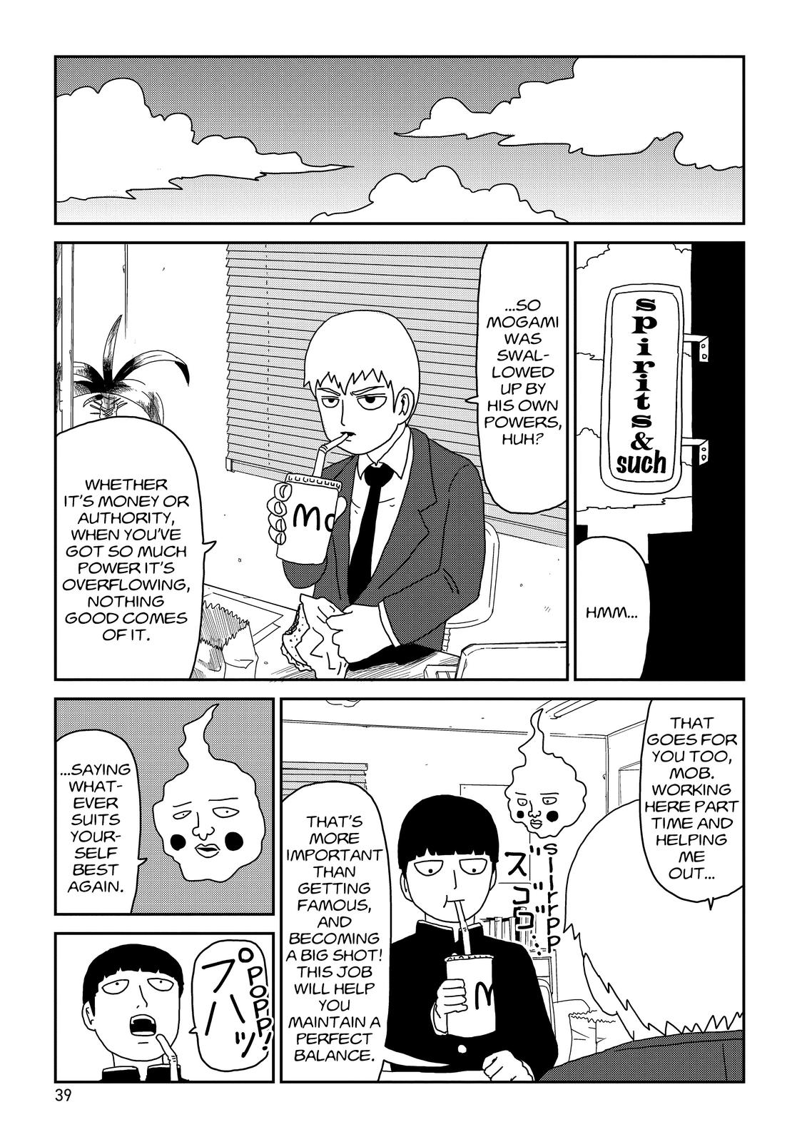 Mob Psycho 100 Chapter 67 - Page 38