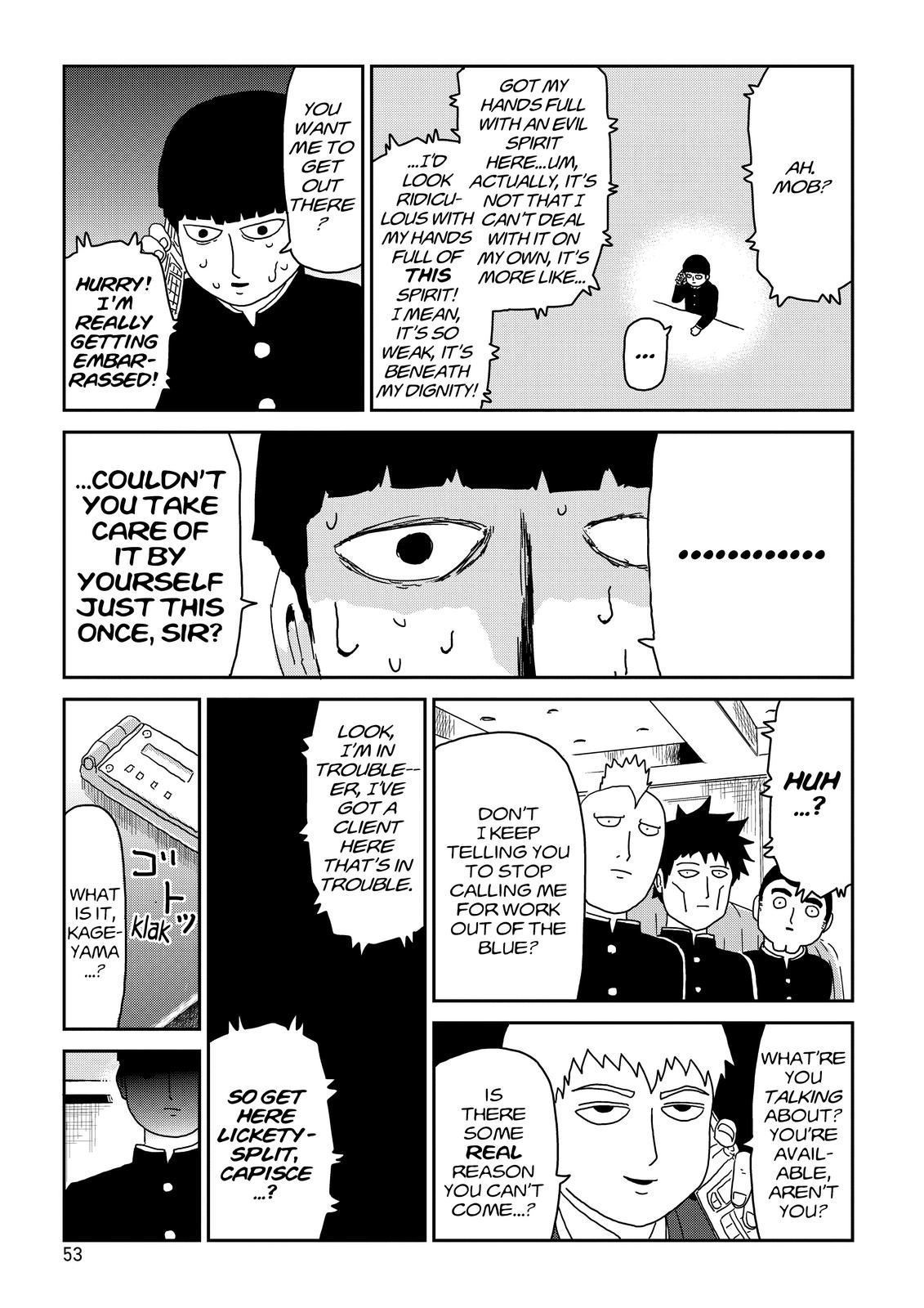 Mob Psycho 100 Chapter 68 - Page 9