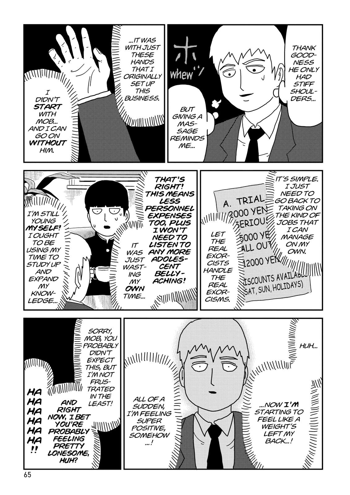 Mob Psycho 100 Chapter 69 - Page 5