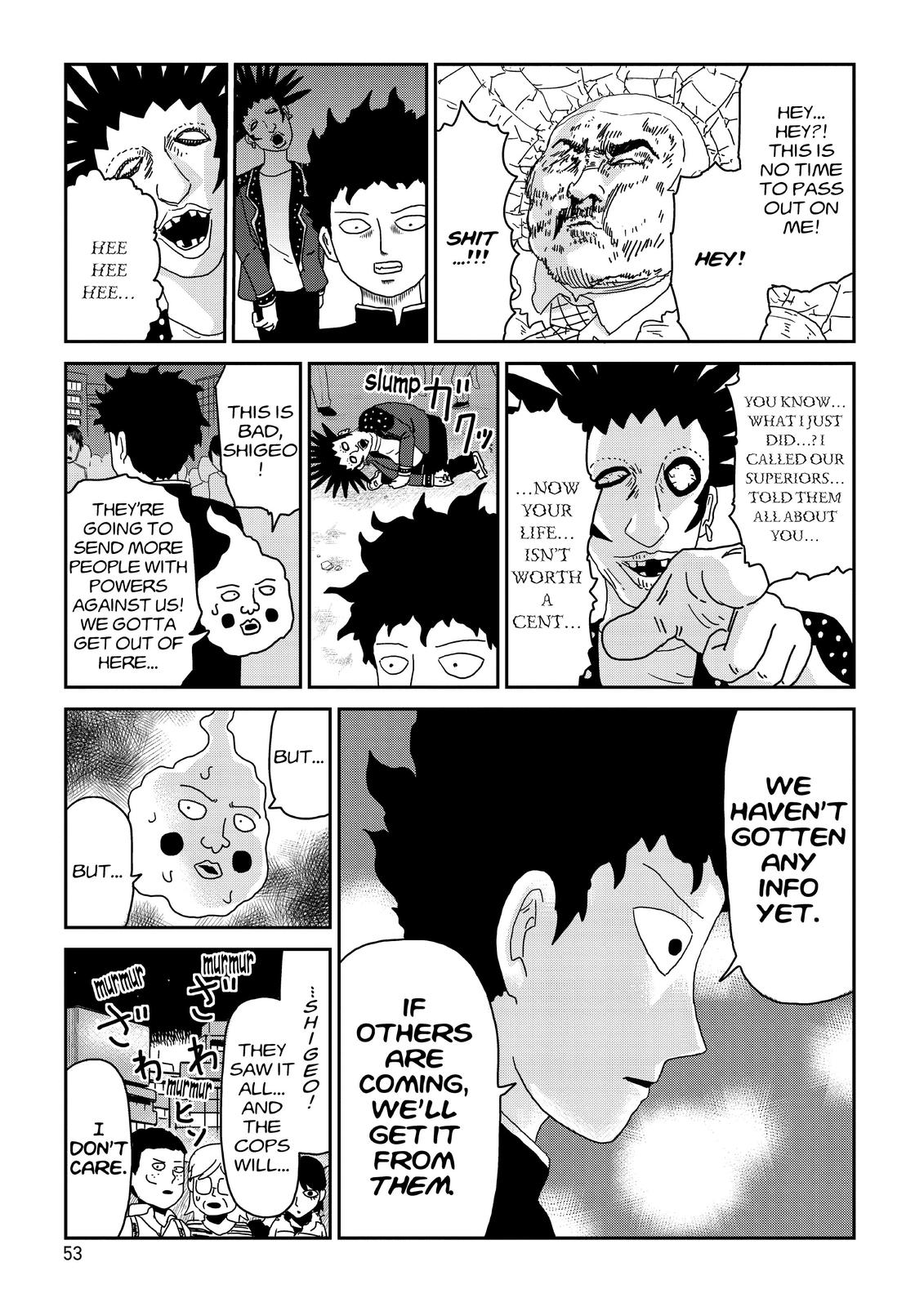 Mob Psycho 100 Chapter 77 - Page 17