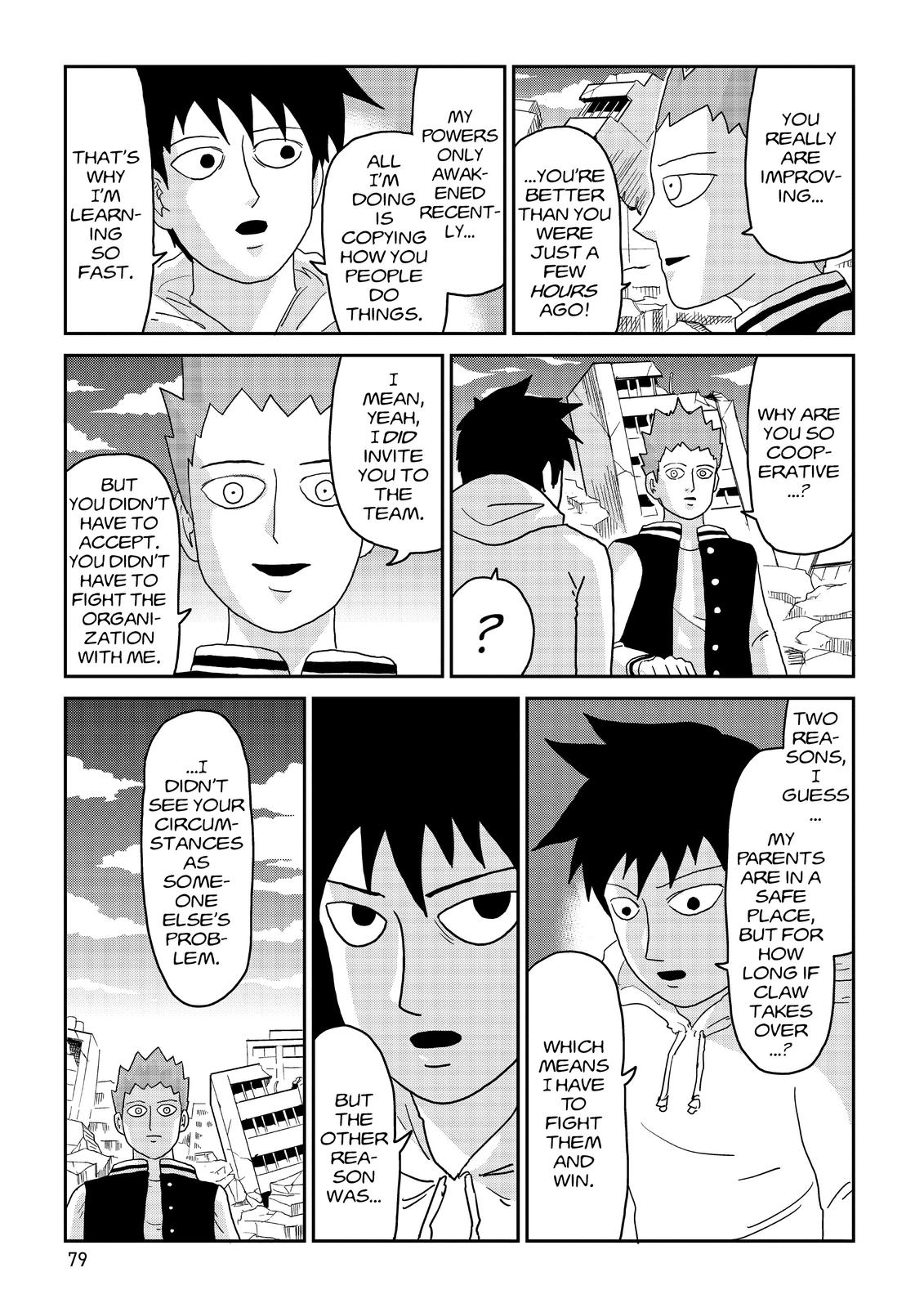 Mob Psycho 100 Chapter 86 - Page 13