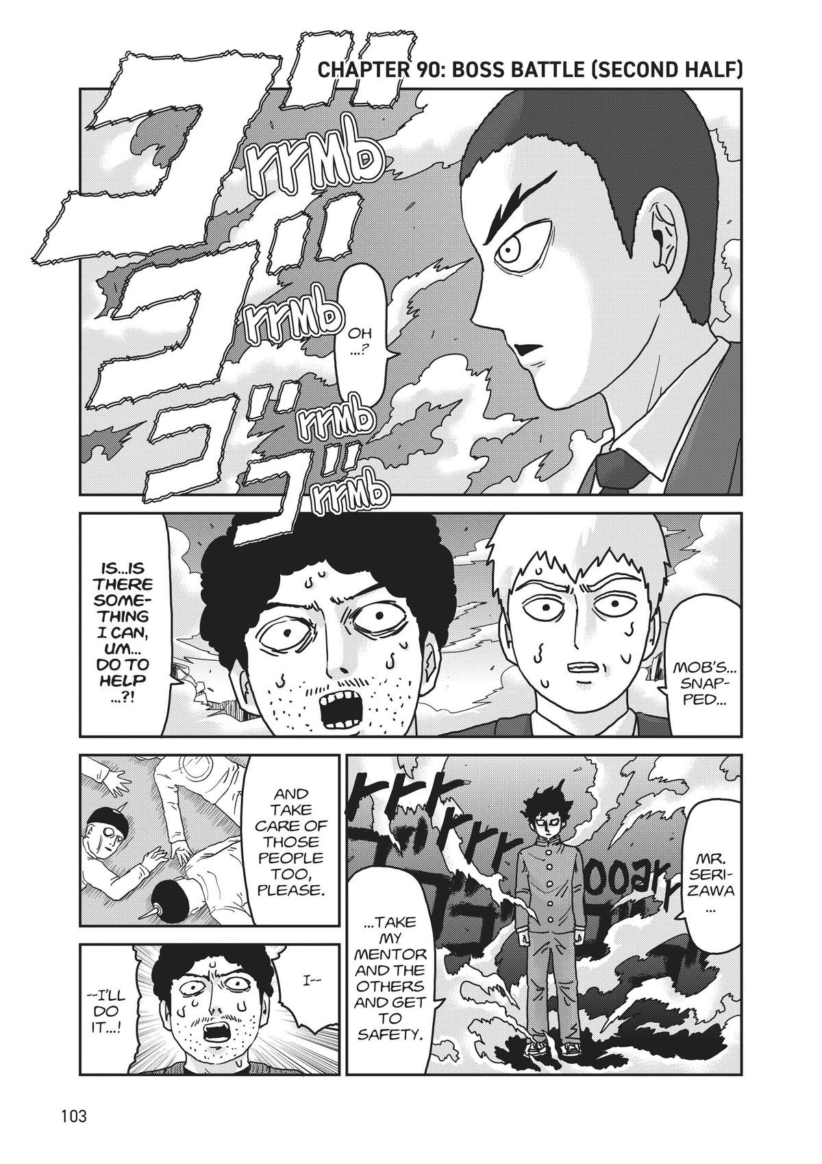 Mob Psycho 100 Chapter 90 - Page 44