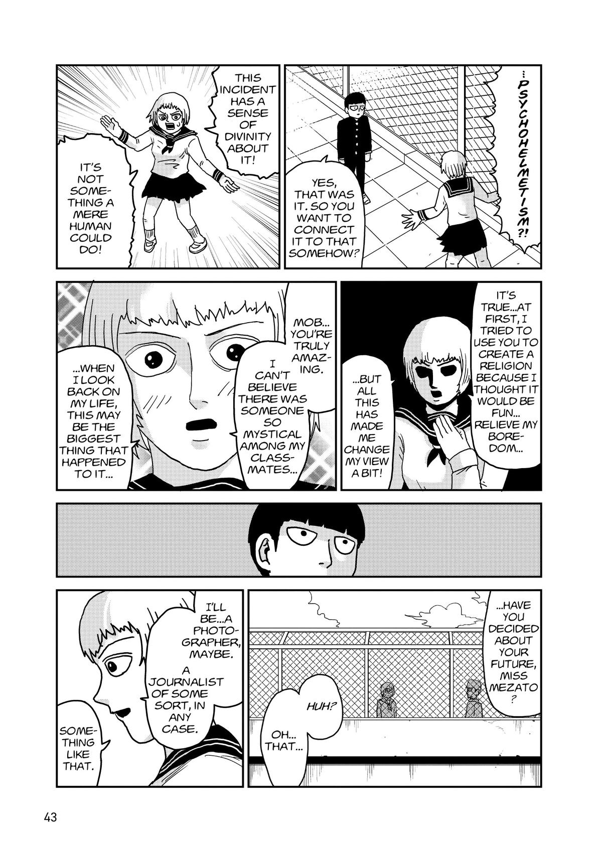 Mob Psycho 100 Chapter 92 - Page 7