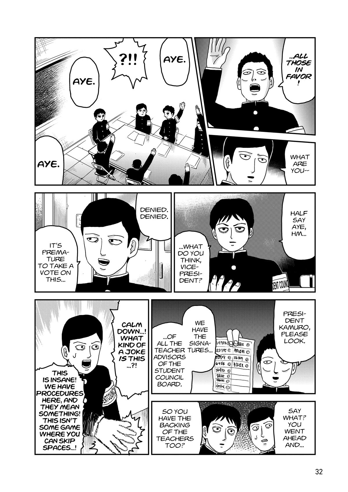 Mob Psycho 100 Chapter 96 - Page 33