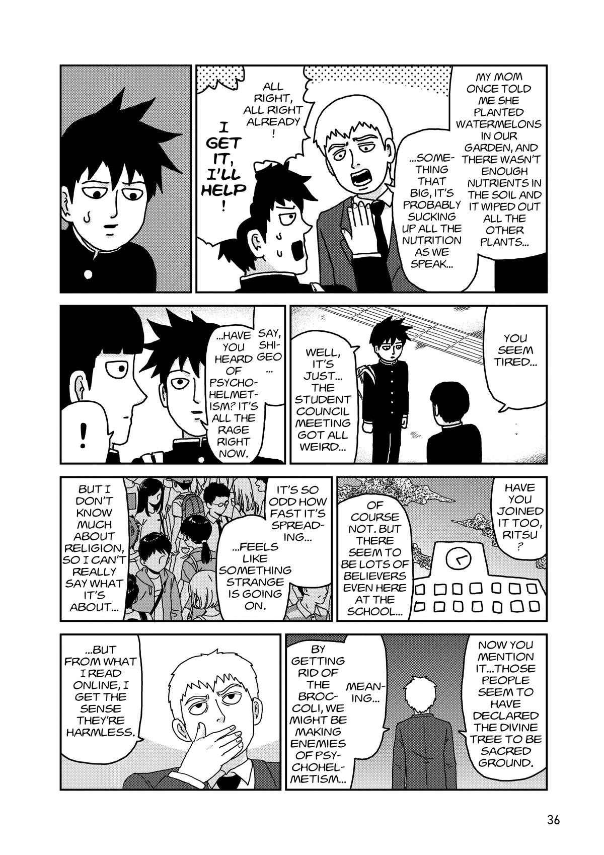 Mob Psycho 100 Chapter 96 - Page 37