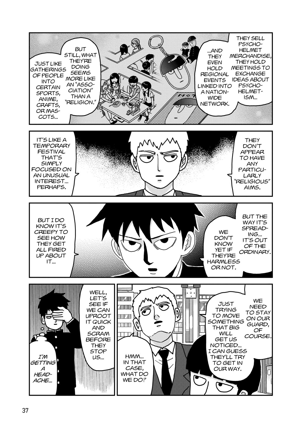 Mob Psycho 100 Chapter 96 - Page 38
