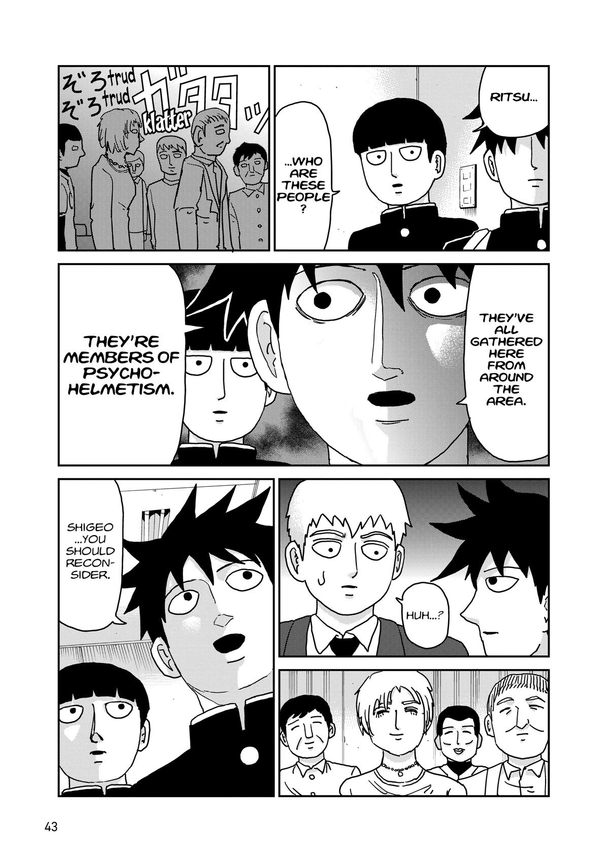 Mob Psycho 100 Chapter 96 - Page 44